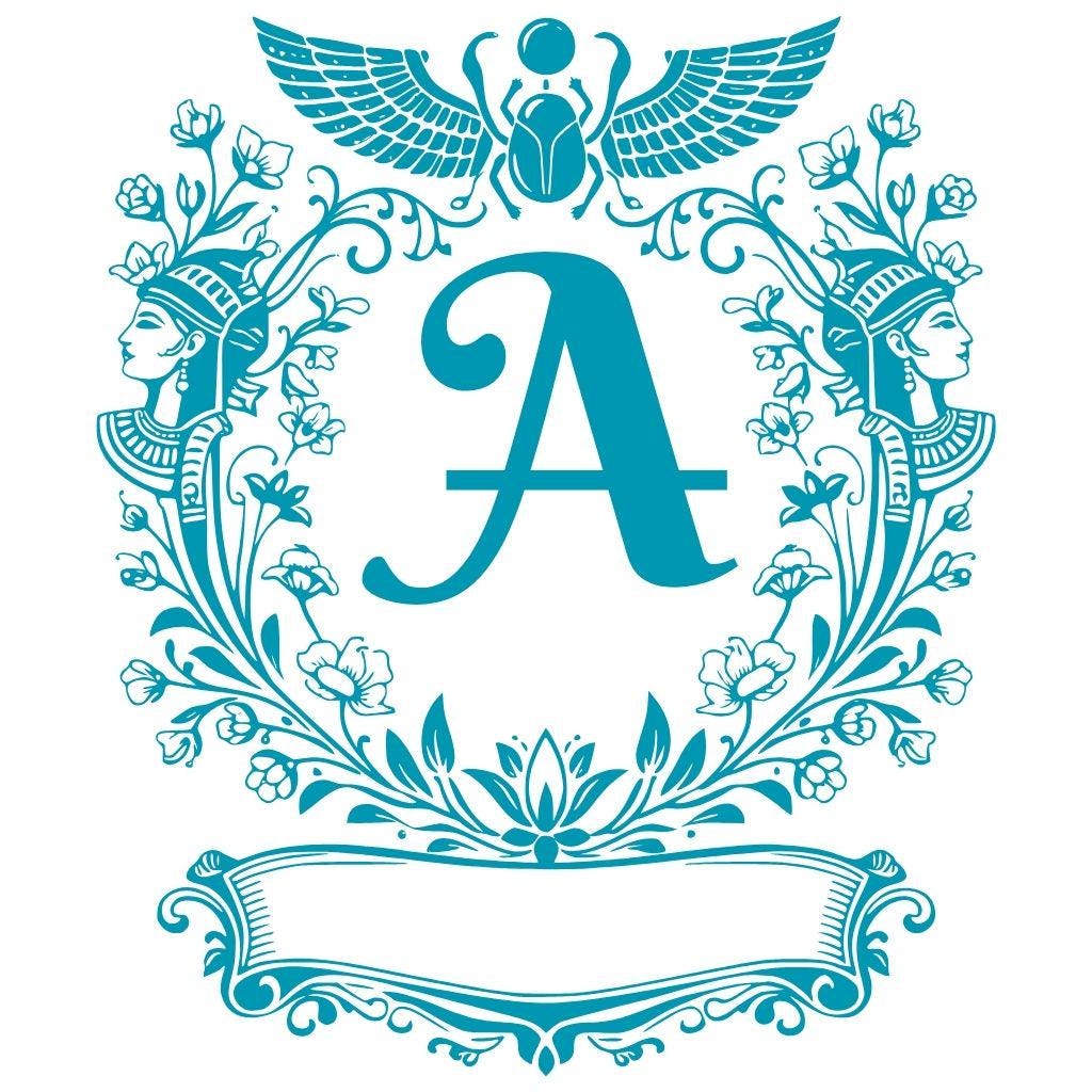 Pharaonic Alphabet SVG | Ancient Egypt Monogram, Laser Cut File (Digital Download) - Image 2