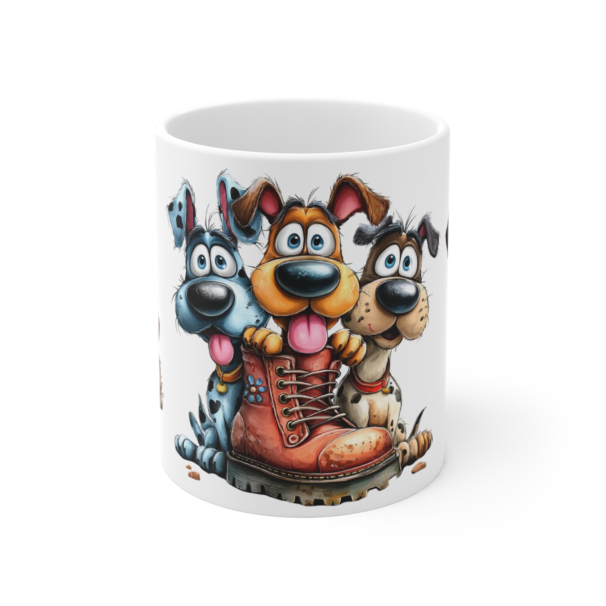 Whimsical Dog Clipart – Funny Puppy PNG Illustrations (Digital Download) - Image 5