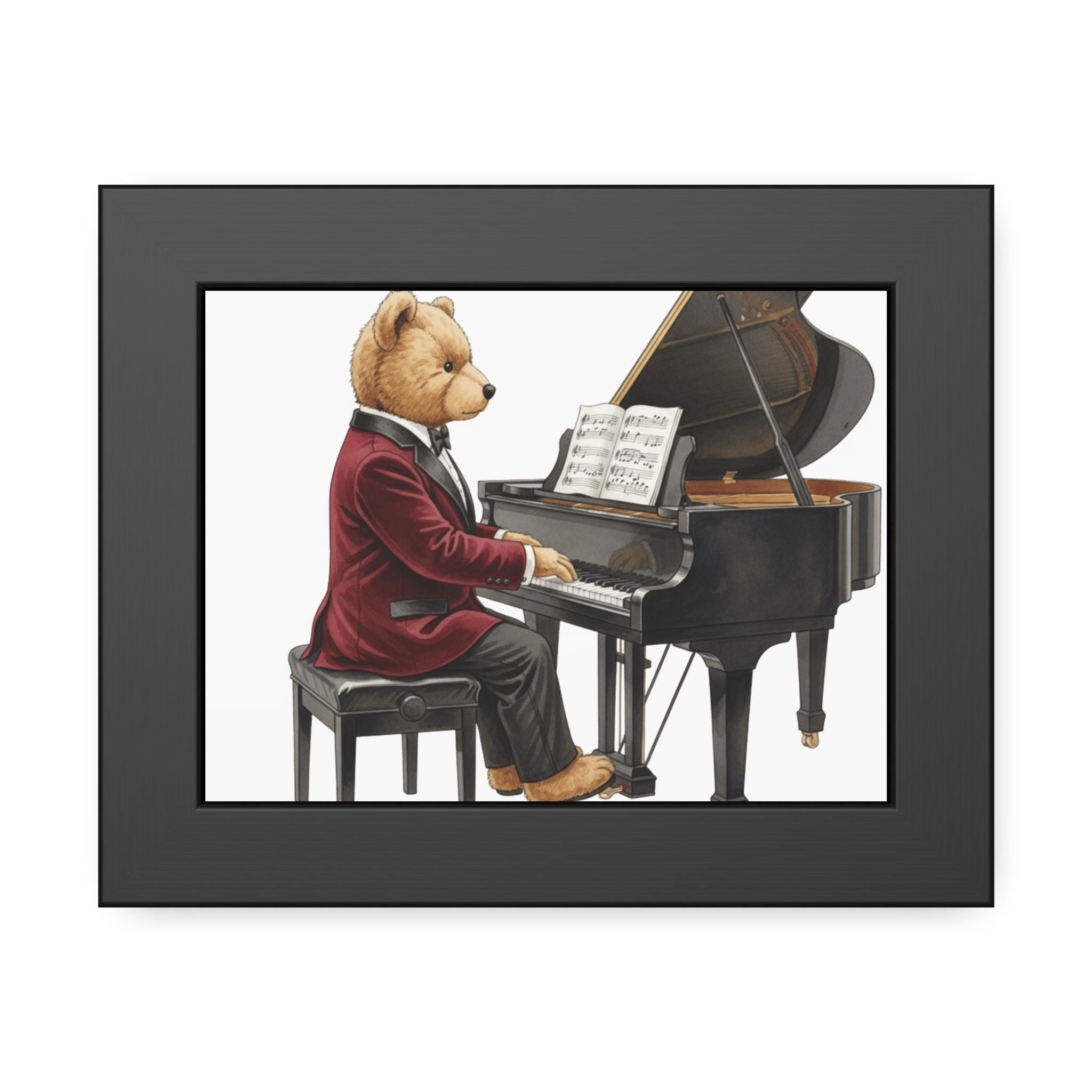 Watercolor Teddy Bear Clipart, Luxury Fashion PNG Bundle (Digital Download) - Image 11