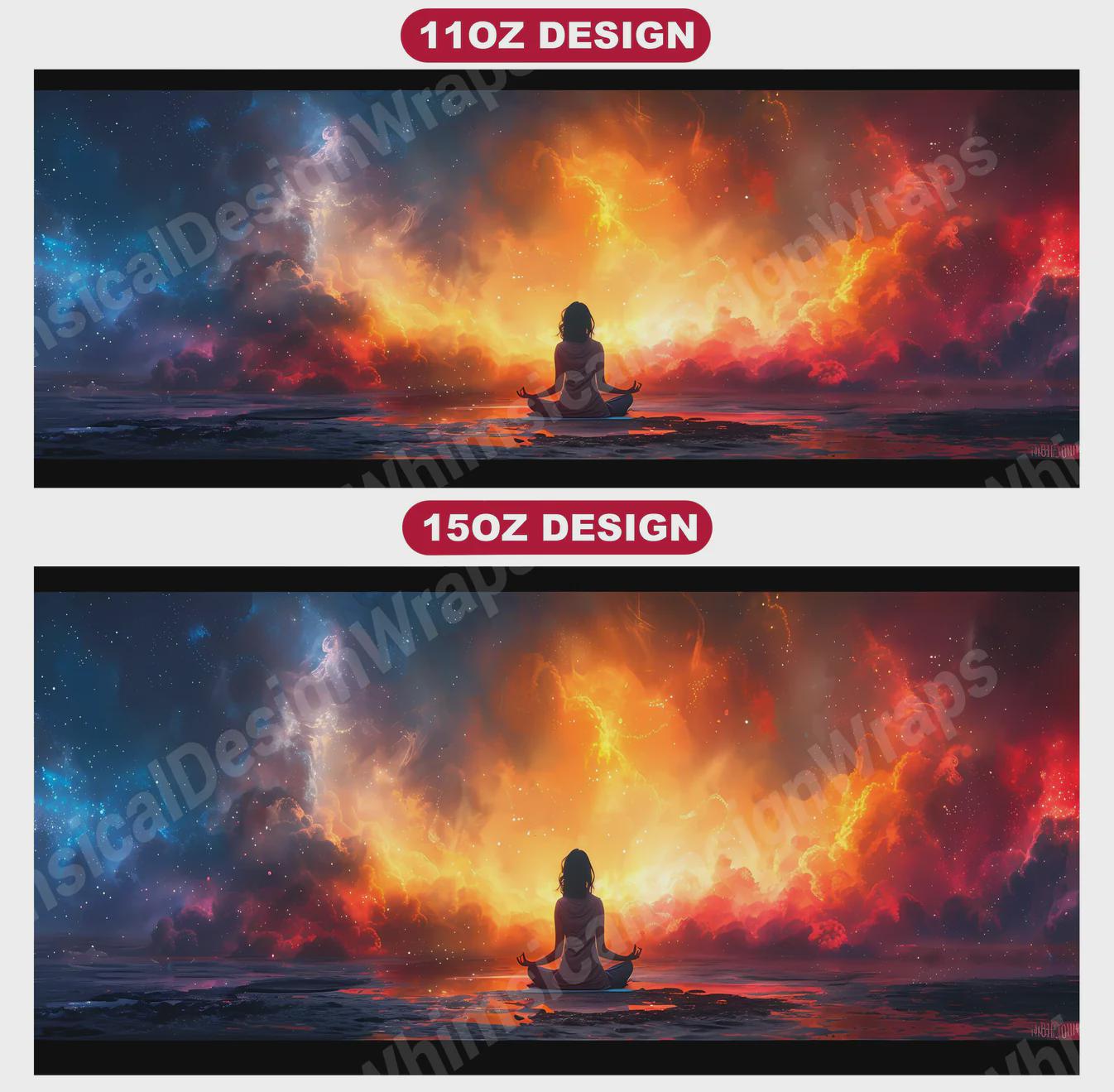 Yoga Mug Wrap Sublimation Designs | 80+ PNG Bundle (Digital Download) - Image 8