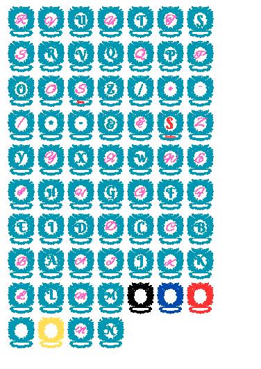Pharaonic Alphabet SVG | Ancient Egypt Monogram, Laser Cut File (Digital Download) - Image 6