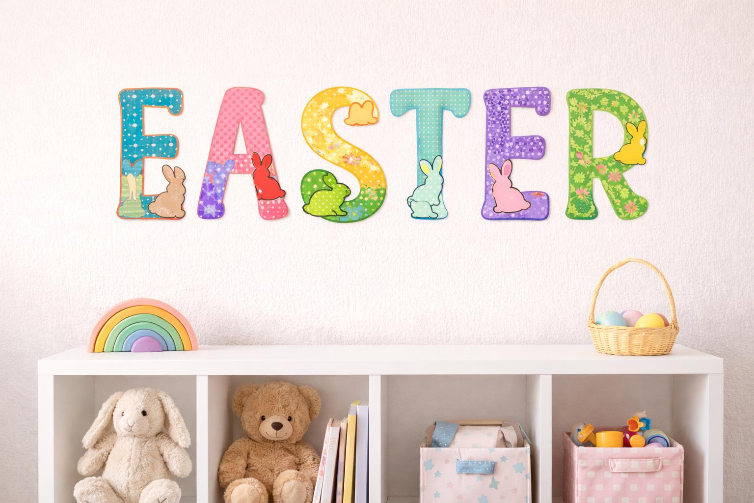 Easter Doodle Alphabet PNG Bundle, Bunny Styles, Name Tags (Digital Download) - Image 6