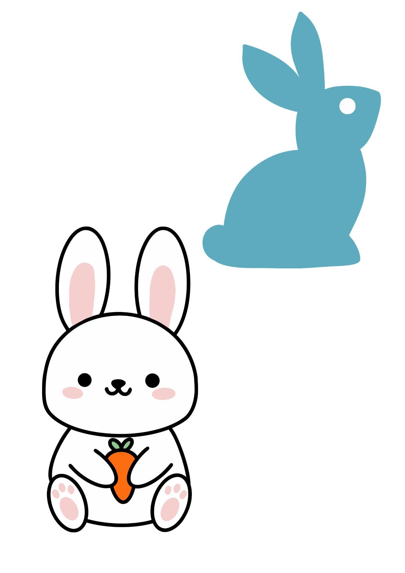 Easter Bunny Embroidery Pattern Bundle: Cat, Whale Designs | 3 hoop sizes | (Digital Download) - Image 8