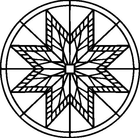 Barn Quilt SVG Bundle, 34 Farmhouse Geometric Patterns (Digital Download) - Image 5