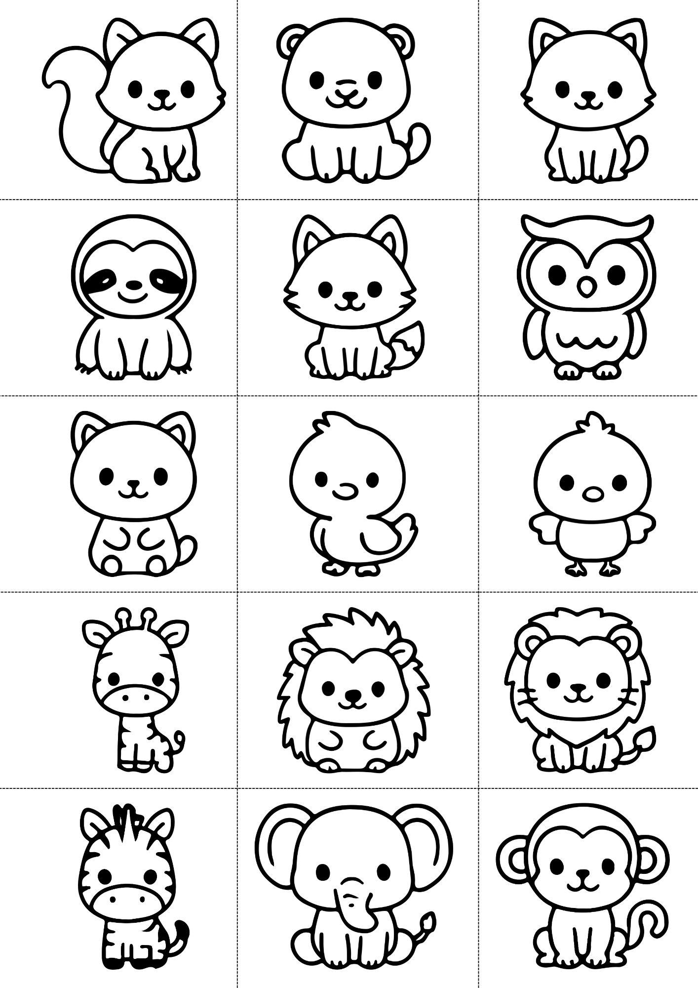 15 Stick and Stitch Animal Embroidery Patterns, Beginner Hand Embroidery PDF Designs - Image 2