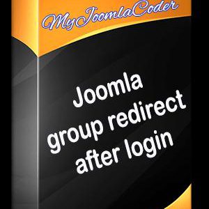 Joomla group redirect after login