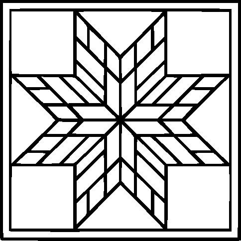 Barn Quilt SVG Bundle, 34 Farmhouse Geometric Patterns (Digital Download) - Image 3