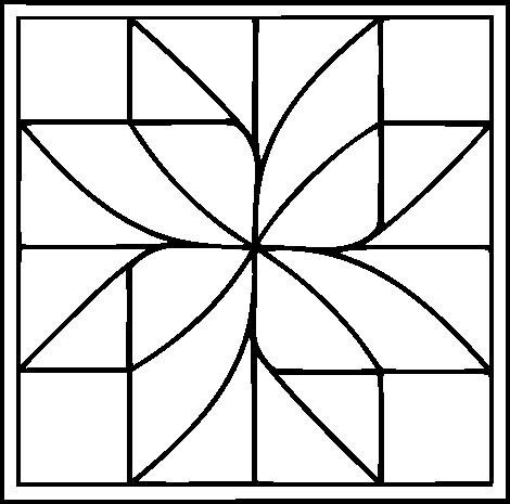 Barn Quilt SVG Bundle, 34 Farmhouse Geometric Patterns (Digital Download) - Image 4
