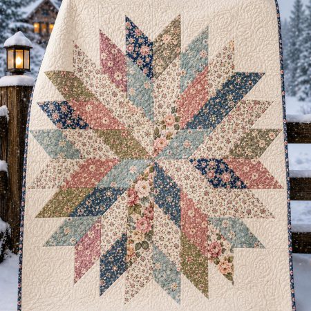Floral Quilt Pattern