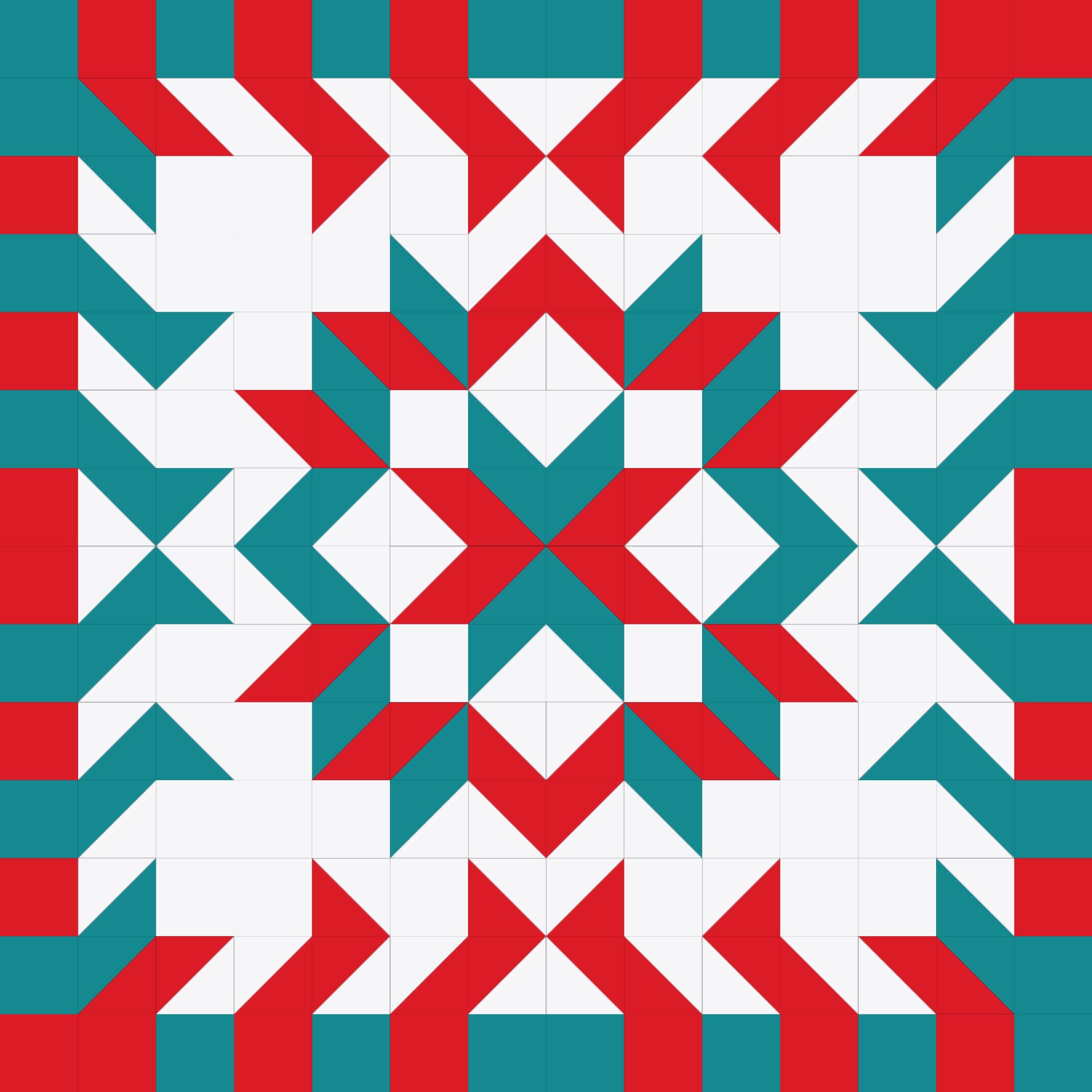 Crossroads Star Quilt Pattern, Modern Geometric Throw, 70" x 70" Patchwork, Beginner Friendly PDF - Image 5