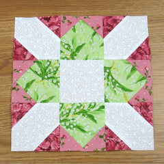 prairie flower quilt block