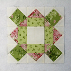 castle tower quilt block