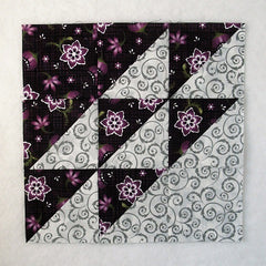 corn and beans quilt block