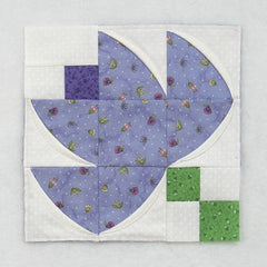 curves and textures quilt block