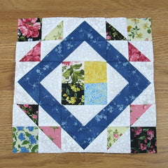 garden path quilt block