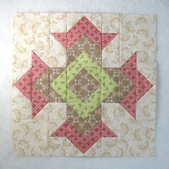gods eye quilt block