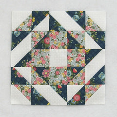 halleys comet quilt block