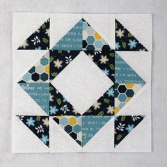 hourglass variation quilt block