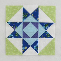 mosaic star quilt block