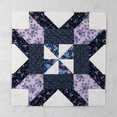 silver lane quilt block