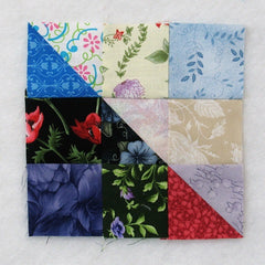 split nine patch quilt block