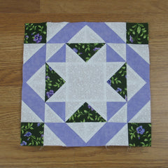 union star quilt block