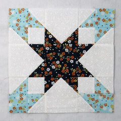 star pattern quilt block